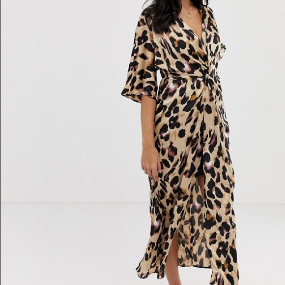 liquorish leopard dress